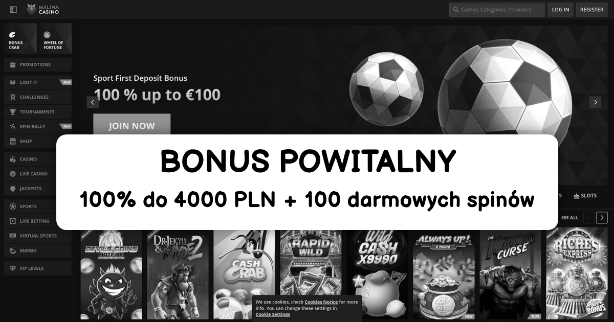 Malina Casino w Polsce: Szybka Wypłata